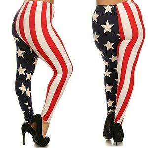 4th of July leggings