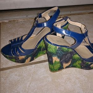 Green and Blue Wedges