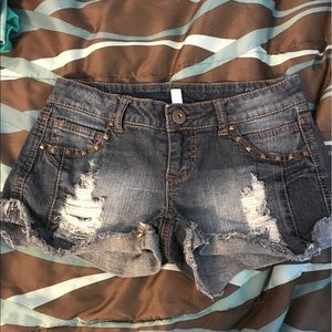 Jean shorts