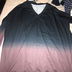 Ombré long sleeve
