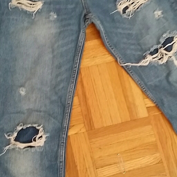 Zara distressed jeans size 8 - Picture 2 of 3