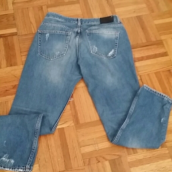 Zara distressed jeans size 8 - Picture 3 of 3