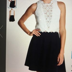 Beautiful Rebecca Taylor crop top. Size 0.