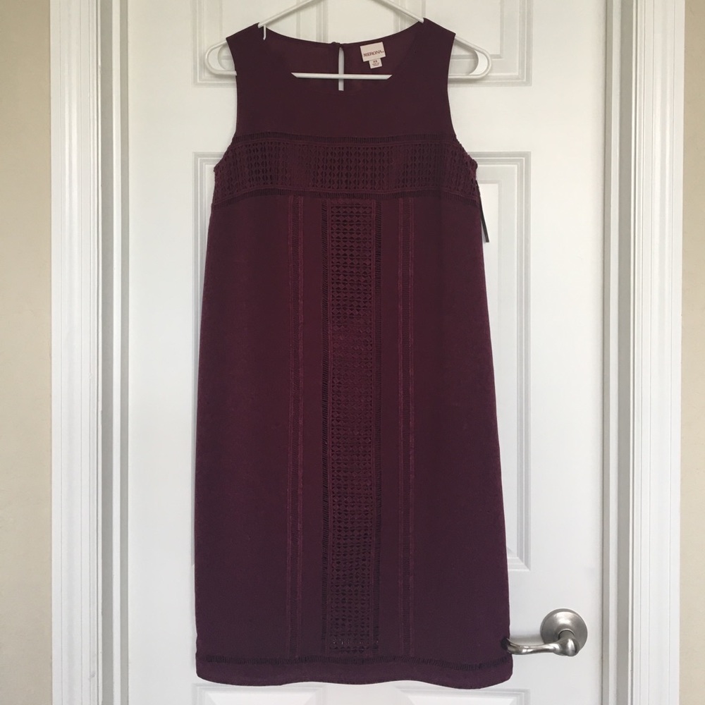 NWOT Purple Shift Dress XS