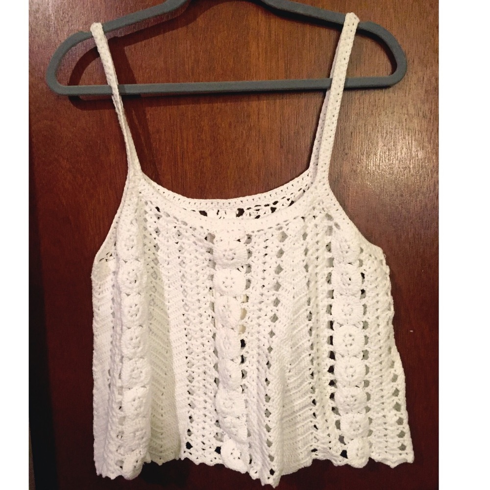 Victoria's Secret Crochet Swing Tank
