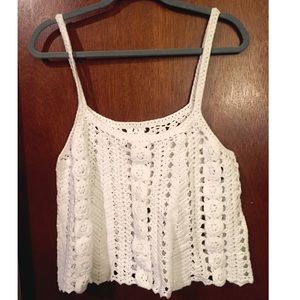 Victoria's Secret Crochet Swing Tank