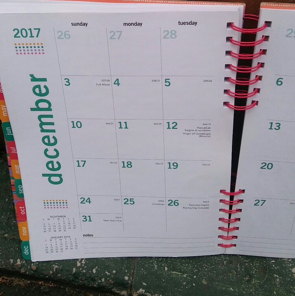 2017 Daily/Weekly Planner - Picture 4 of 4
