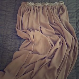 Chiffon Maxi Skirt