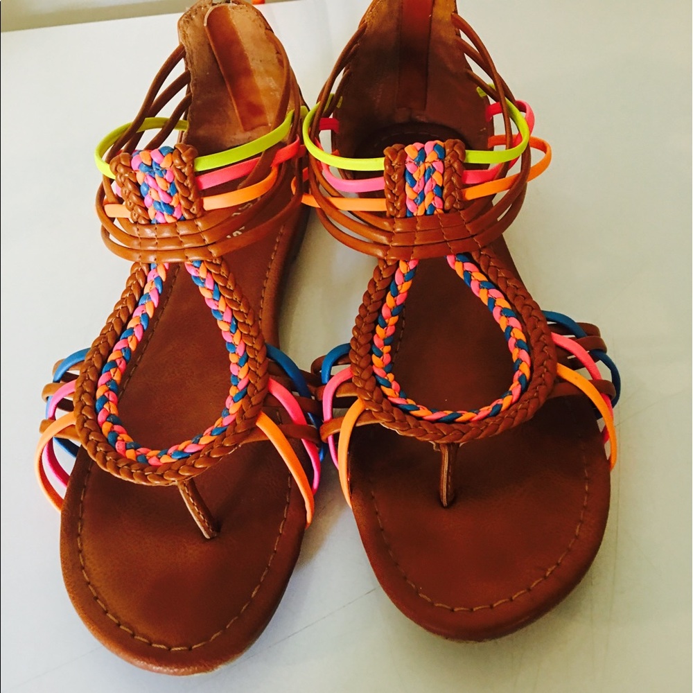 Leather sandals