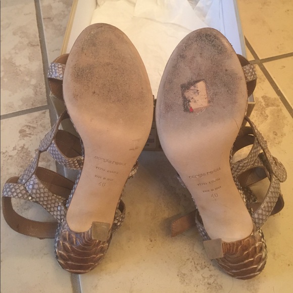 Sergio Rossi Python Italian Leather Pumps π - Picture 8 of 16