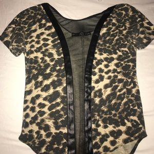 Cheetah body suit