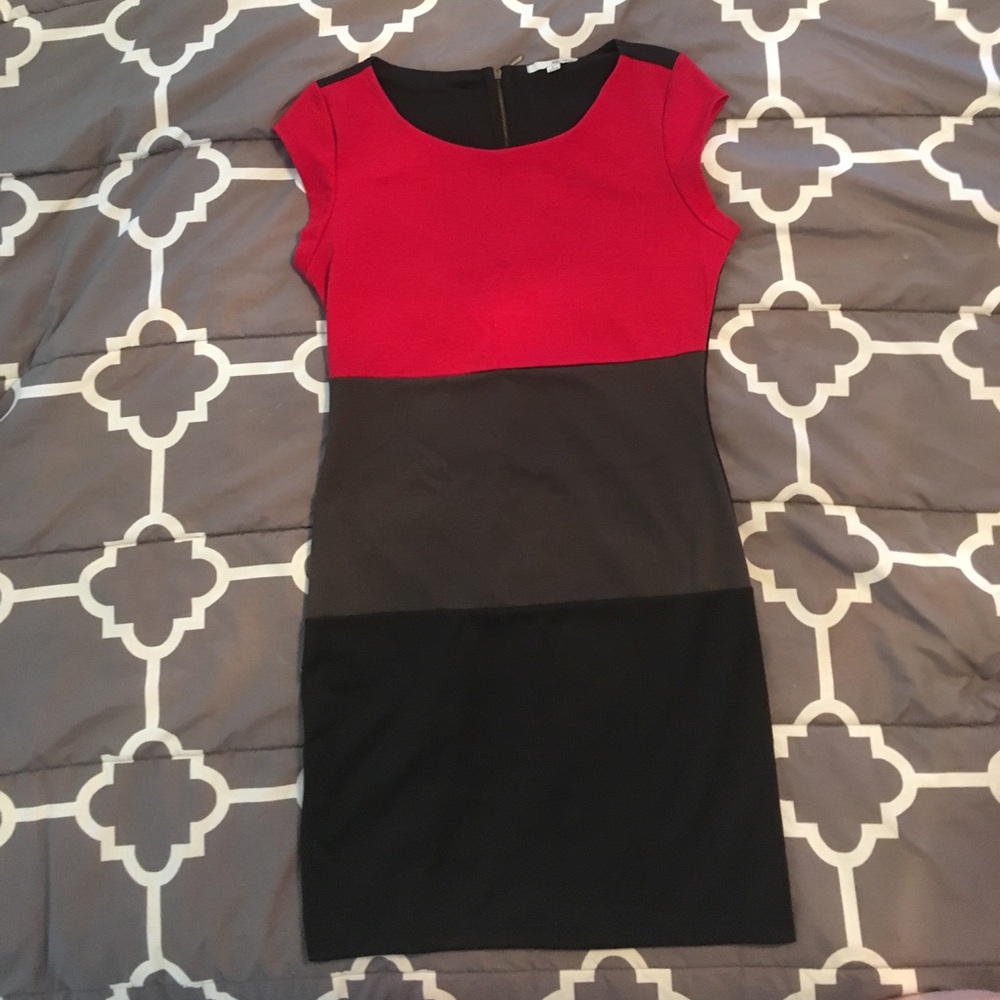 Red Stripe Dress