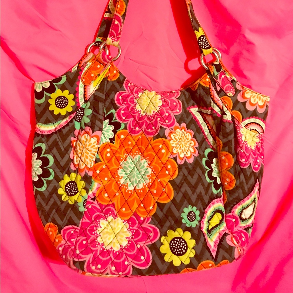 VERA BRADLEY Shoulder Bag Large