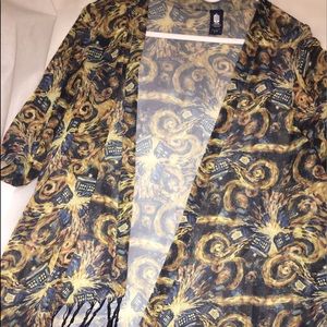 Torrid Tardis Kimono EUC