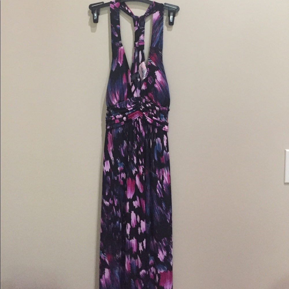 Long Summer Open back dress