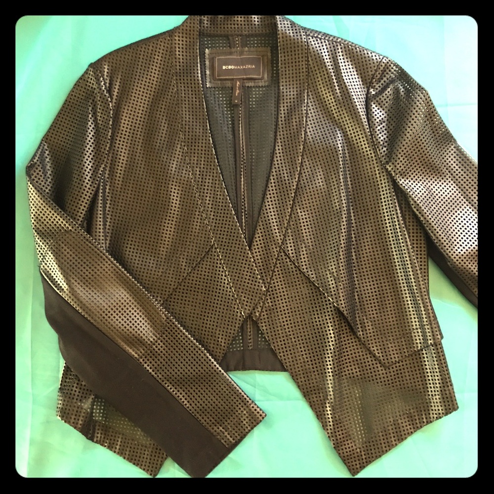 BCBG Leather Jacket