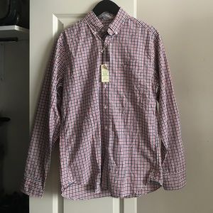 J.Crew Classic Fit Gingham Washed Shirt