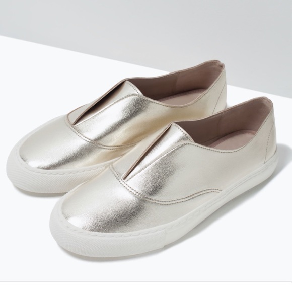 zara slip on shoes