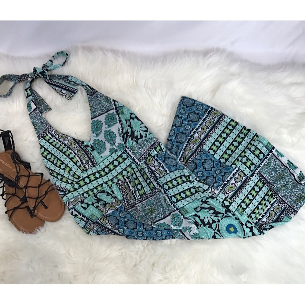 Colorful patchwork sun dress - Picture 2 of 6