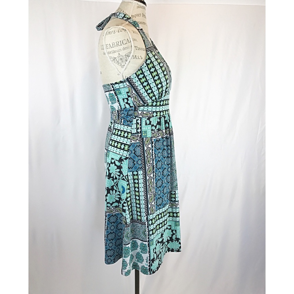 Colorful patchwork sun dress - Picture 4 of 6