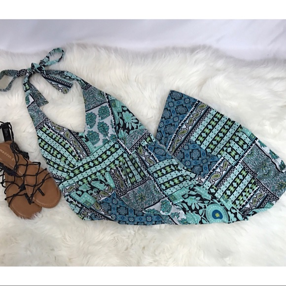 Colorful patchwork sun dress - Picture 2 of 6