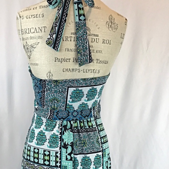 Colorful patchwork sun dress - Picture 6 of 6