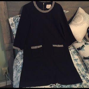 Kate Spade ♠️ Houndstooth shift dress