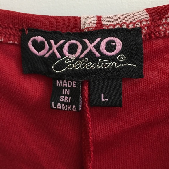 XOXO Red Dress - Picture 5 of 6