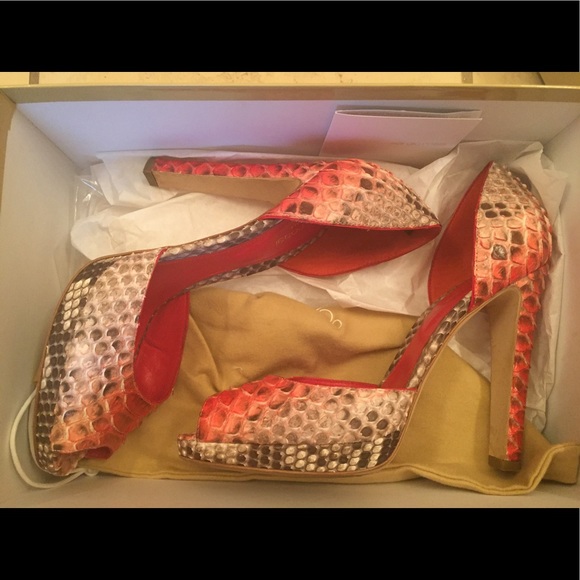 Sergio Rossi Coral Python 🐍 Pumps - Picture 5 of 7