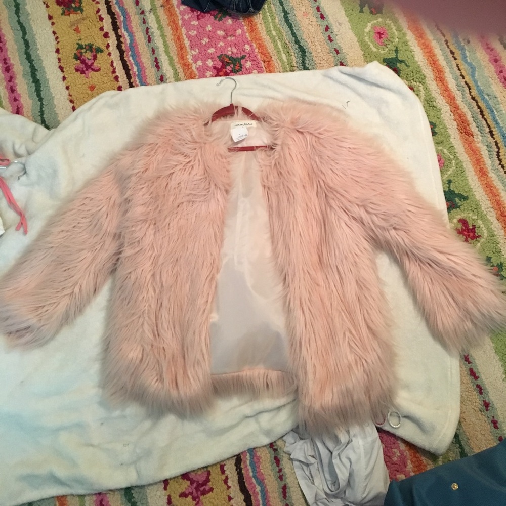 Light Pink Furry Jacket
