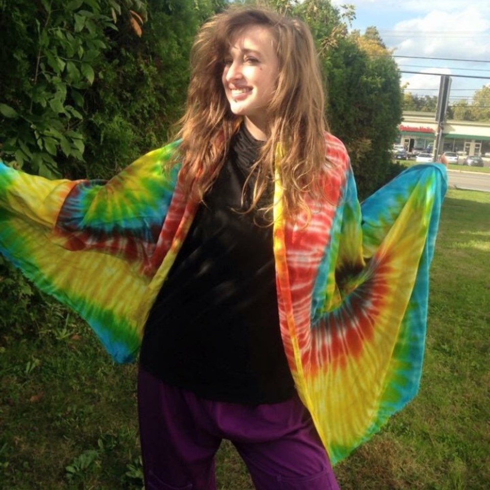 Tie dyed wrap