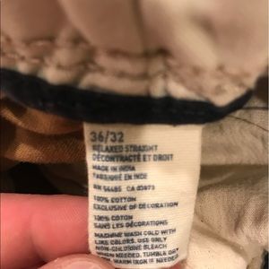 American eagle relaxes straight 36/32