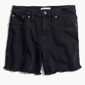 High Rise Denim Shorts