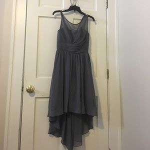 Alfred Angelo Grey Cocktail Dress