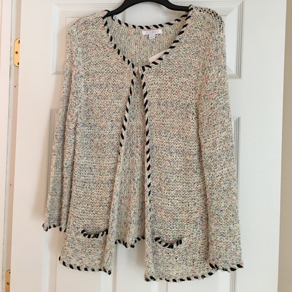 NWY Roz & Ali cardigan from Dress Barn