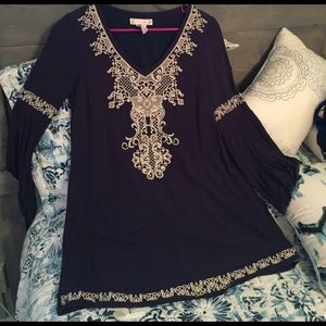 Flowy bohemian dress