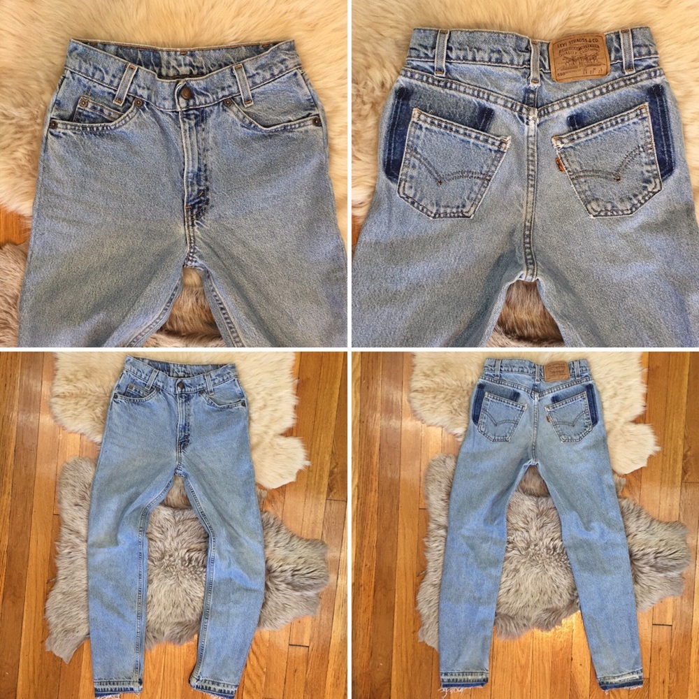🚫SOLD🚫🌸Vintage Altered/Reworked Levi's 23🌸 - Picture 6 of 8