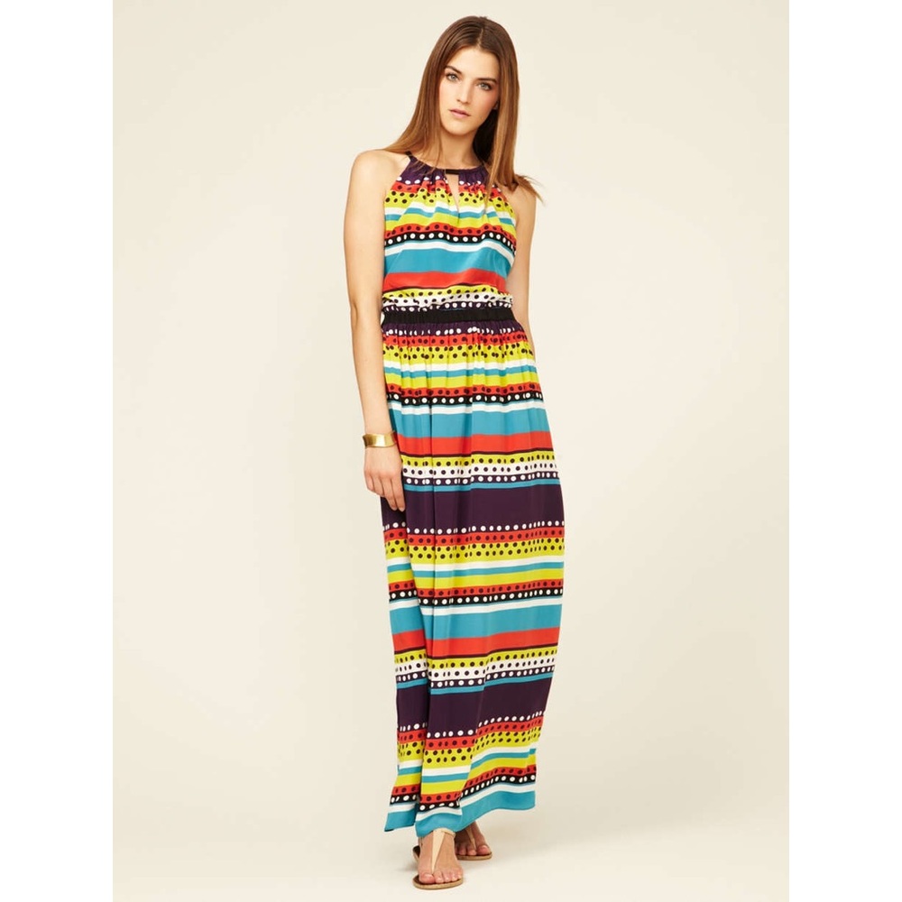 Cynthia Steffe Silk Maxi Dress