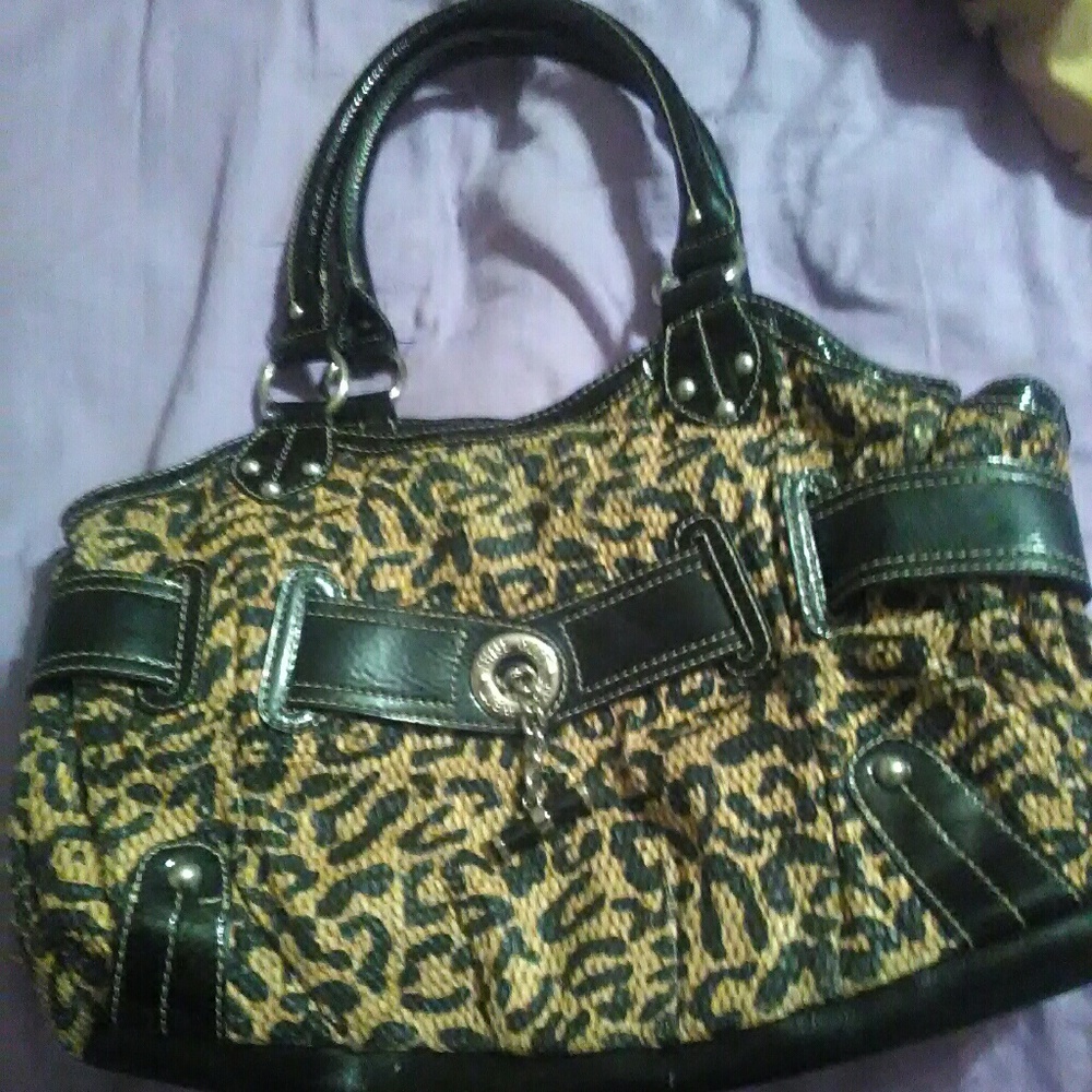 Nine West Leopard Print Purse