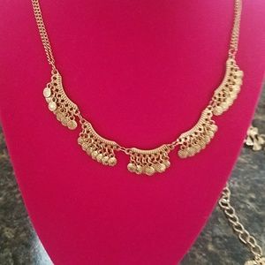 NEW Havana gold necklace with earrings