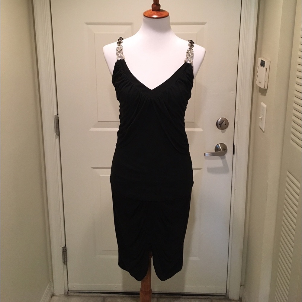 SALE 🔥 Marisak  Black spaghetti top with skirt L