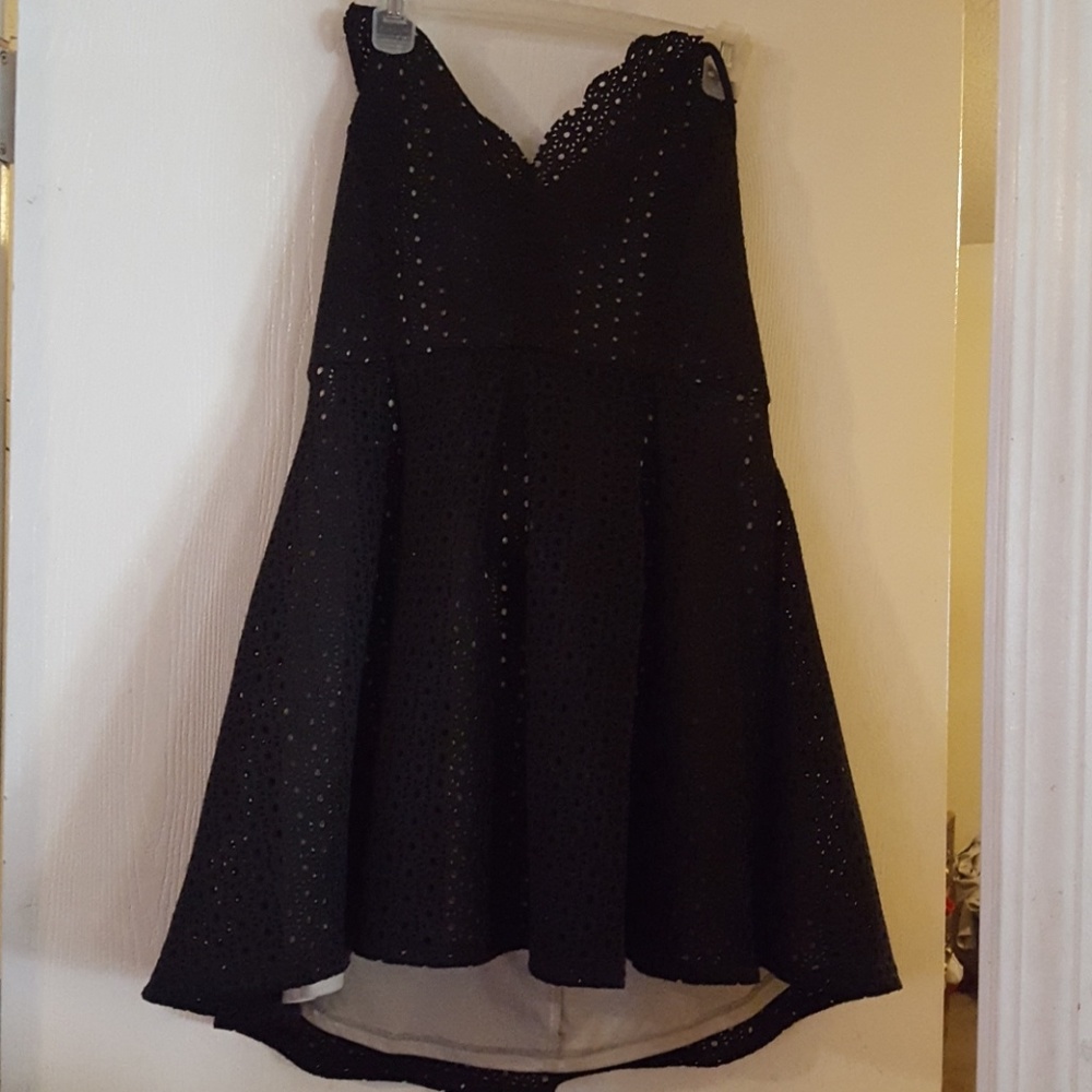 black dress