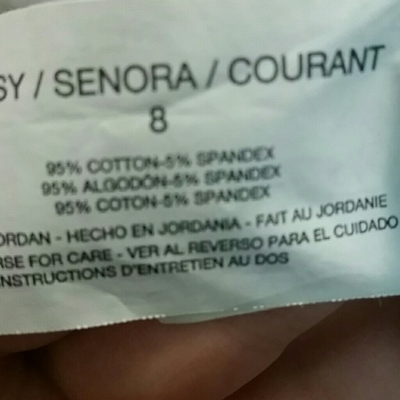 Railroad stripe Capri pants - Picture 4 of 6