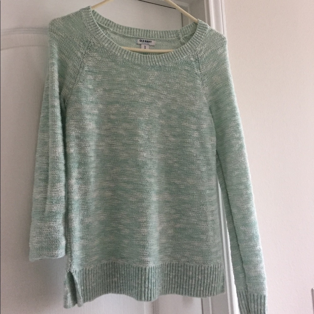 Old Navy mint sweater