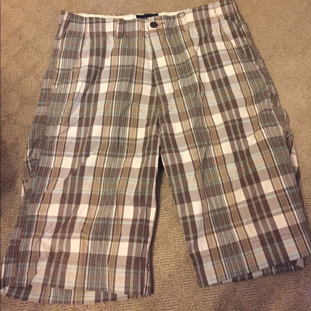 Nautica plaid shorts