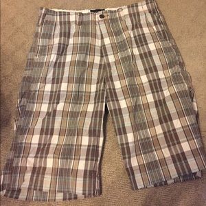 Nautica plaid shorts