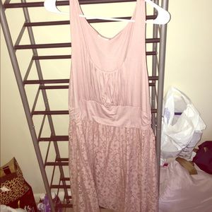 Mod Cloth Light Pink Dress