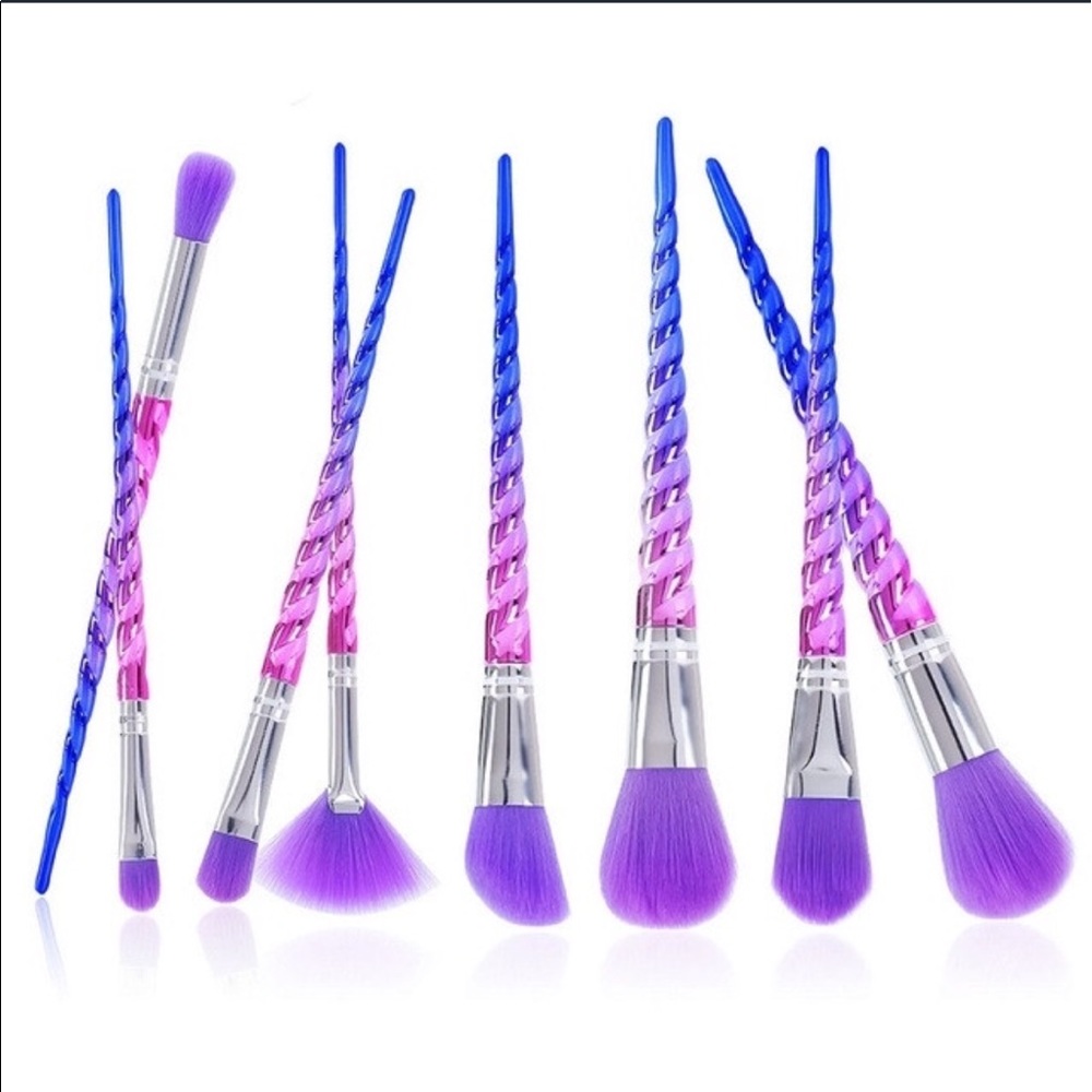 Unicorn Purple 8pc Professional Makeup Brush Set - Picture 1 of 1