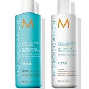 Moroccan oil moisture repair shampoo conditioner