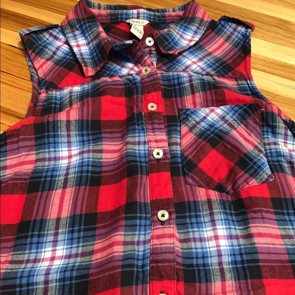 Forever 21 flannel dress